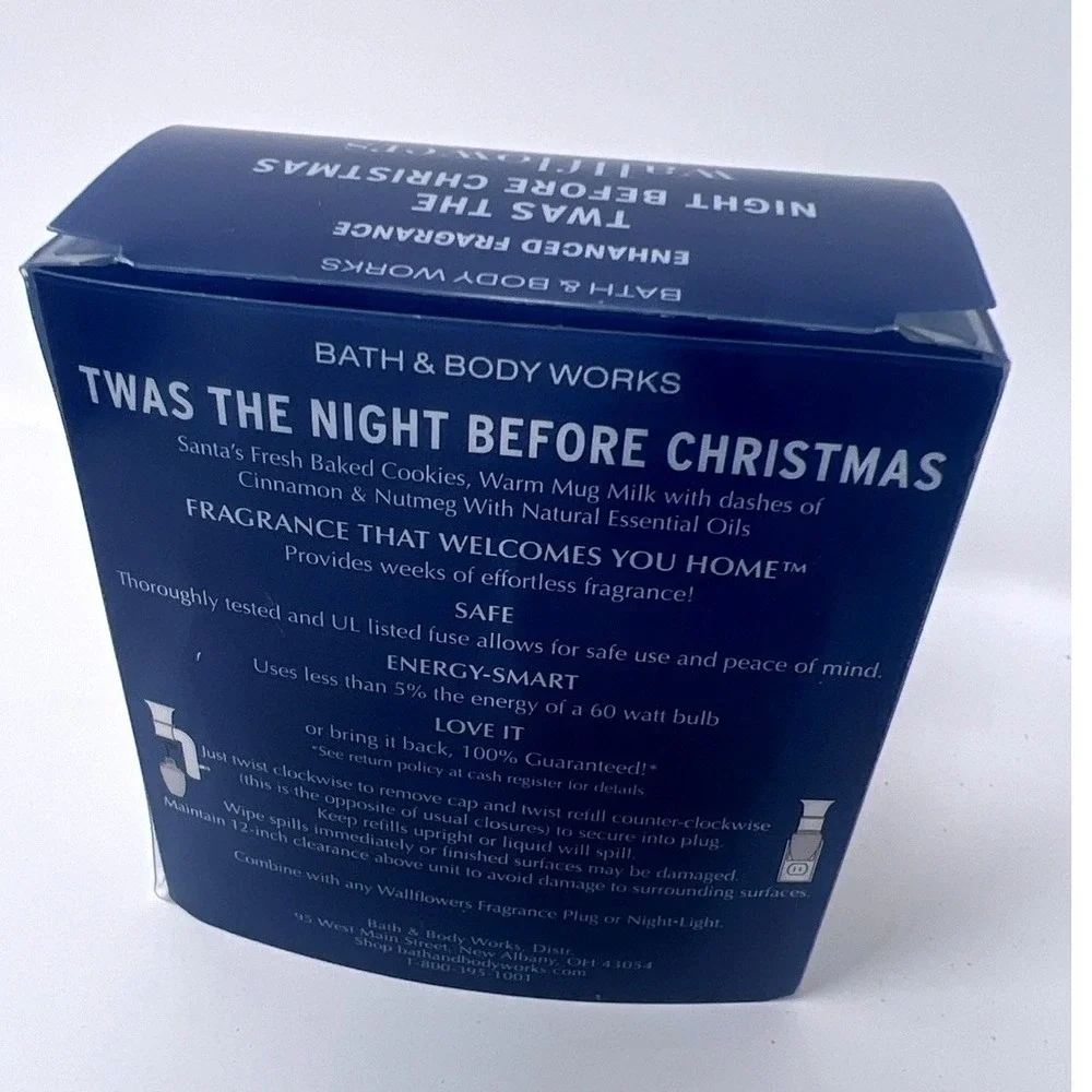 Bath & Body Works Twas Night Before Christmas Wallflowers 2 Pack Refills NEW Box
